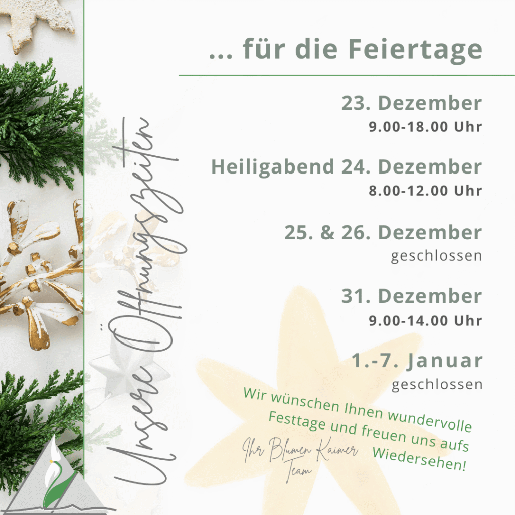 Kaimer Weihnachten Kaimer Weihnachten