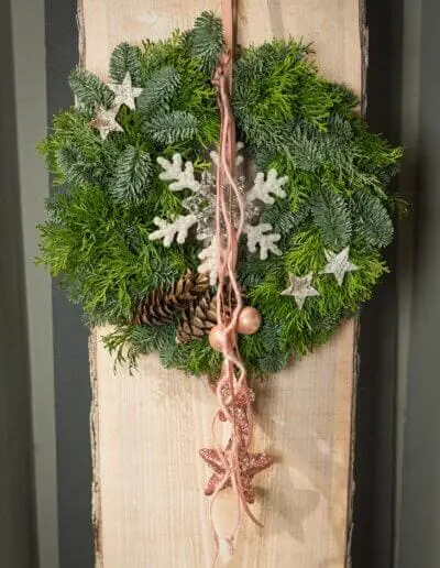 Türkranz Nobilis und Schneeflocke